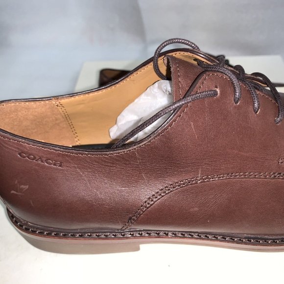COACH Men sz 11 Leather Loafers Dress shoes NIB PRICE FIRM main image 6